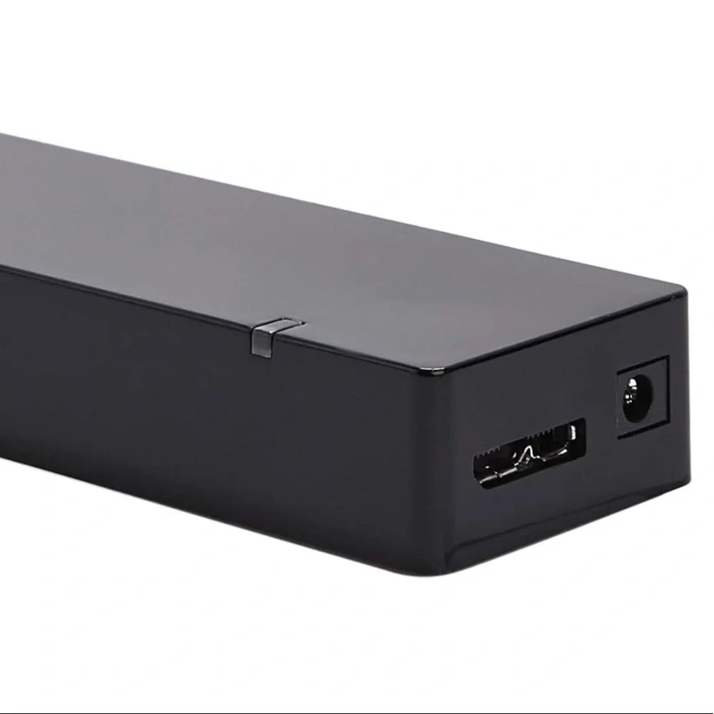 Black USB 3.0 7-Port HUB with AC Adapter